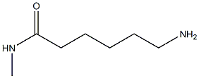 6-amino-N-methylhexanamide 结构式