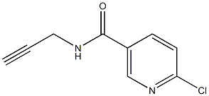 6-chloro-N-prop-2-ynylnicotinamide,,结构式