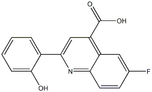 6-fluoro-2-(2-hydroxyphenyl)quinoline-4-carboxylic acid|