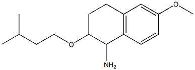 6-methoxy-2-(3-methylbutoxy)-1,2,3,4-tetrahydronaphthalen-1-amine