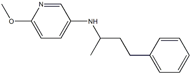 6-methoxy-N-(4-phenylbutan-2-yl)pyridin-3-amine|