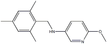  6-methoxy-N-[(2,4,6-trimethylphenyl)methyl]pyridin-3-amine