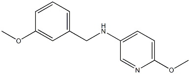 6-methoxy-N-[(3-methoxyphenyl)methyl]pyridin-3-amine