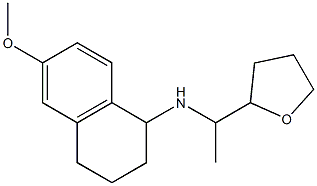 6-methoxy-N-[1-(oxolan-2-yl)ethyl]-1,2,3,4-tetrahydronaphthalen-1-amine|