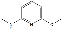 6-methoxy-N-methylpyridin-2-amine Struktur