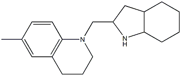 6-methyl-1-(octahydro-1H-indol-2-ylmethyl)-1,2,3,4-tetrahydroquinoline