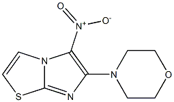 6-morpholin-4-yl-5-nitroimidazo[2,1-b][1,3]thiazole Structure