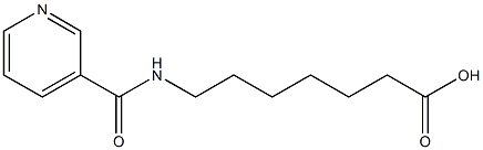 7-[(pyridin-3-ylcarbonyl)amino]heptanoic acid