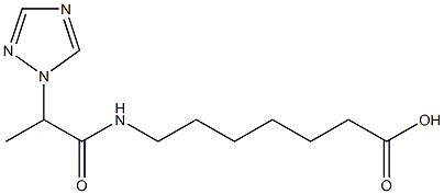  7-[2-(1H-1,2,4-triazol-1-yl)propanamido]heptanoic acid