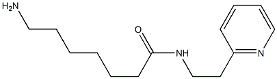 7-amino-N-(2-pyridin-2-ylethyl)heptanamide