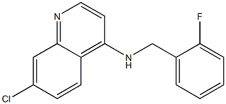  7-chloro-N-[(2-fluorophenyl)methyl]quinolin-4-amine