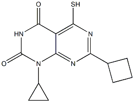 7-cyclobutyl-1-cyclopropyl-5-mercaptopyrimido[4,5-d]pyrimidine-2,4(1H,3H)-dione