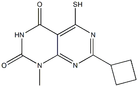 7-cyclobutyl-5-mercapto-1-methylpyrimido[4,5-d]pyrimidine-2,4(1H,3H)-dione