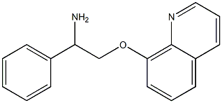 8-(2-amino-2-phenylethoxy)quinoline
