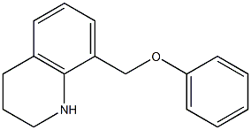 8-(phenoxymethyl)-1,2,3,4-tetrahydroquinoline Structure