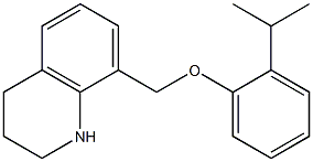 8-[2-(propan-2-yl)phenoxymethyl]-1,2,3,4-tetrahydroquinoline