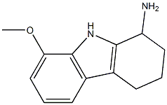 8-methoxy-2,3,4,9-tetrahydro-1H-carbazol-1-amine,,结构式