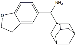 adamantan-1-yl(2,3-dihydro-1-benzofuran-5-yl)methanamine Structure