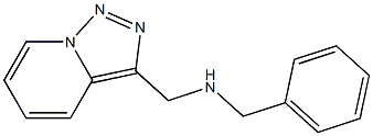 benzyl({[1,2,4]triazolo[3,4-a]pyridin-3-ylmethyl})amine,,结构式