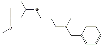 benzyl({3-[(4-methoxy-4-methylpentan-2-yl)amino]propyl})methylamine
