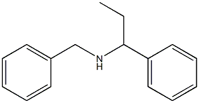benzyl(1-phenylpropyl)amine 化学構造式