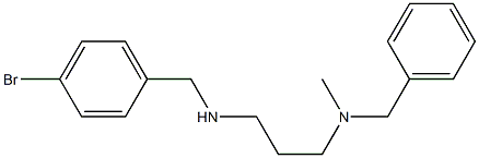 benzyl(3-{[(4-bromophenyl)methyl]amino}propyl)methylamine|