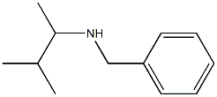 benzyl(3-methylbutan-2-yl)amine Struktur