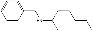 benzyl(heptan-2-yl)amine,,结构式