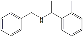 benzyl[1-(2-methylphenyl)ethyl]amine Structure