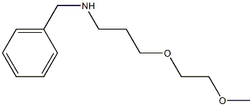benzyl[3-(2-methoxyethoxy)propyl]amine 化学構造式