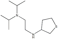 bis(propan-2-yl)[2-(thiolan-3-ylamino)ethyl]amine|