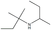 butan-2-yl(2-methylbutan-2-yl)amine Structure