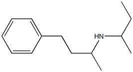 butan-2-yl(4-phenylbutan-2-yl)amine Structure