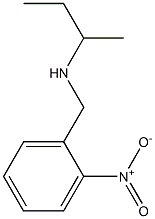 butan-2-yl[(2-nitrophenyl)methyl]amine Structure