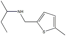 butan-2-yl[(5-methylthiophen-2-yl)methyl]amine Structure