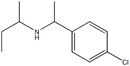 butan-2-yl[1-(4-chlorophenyl)ethyl]amine Structure