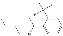 butyl({1-[2-(trifluoromethyl)phenyl]ethyl})amine|