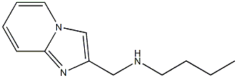 butyl({imidazo[1,2-a]pyridin-2-ylmethyl})amine,,结构式