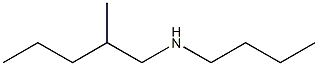 butyl(2-methylpentyl)amine Struktur