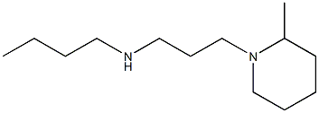 butyl[3-(2-methylpiperidin-1-yl)propyl]amine Structure