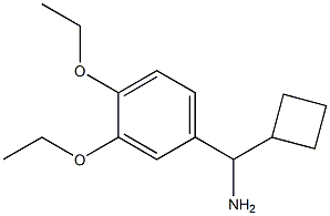 cyclobutyl(3,4-diethoxyphenyl)methanamine,,结构式