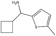 cyclobutyl(5-methylthiophen-2-yl)methanamine Structure