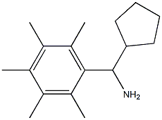 cyclopentyl(2,3,4,5,6-pentamethylphenyl)methanamine