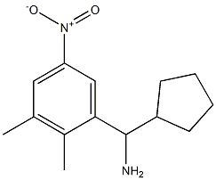 cyclopentyl(2,3-dimethyl-5-nitrophenyl)methanamine