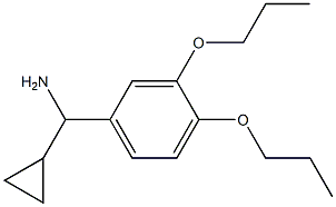 cyclopropyl(3,4-dipropoxyphenyl)methanamine