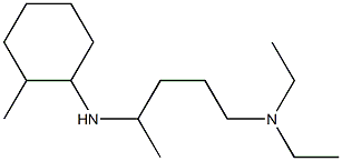 diethyl({4-[(2-methylcyclohexyl)amino]pentyl})amine