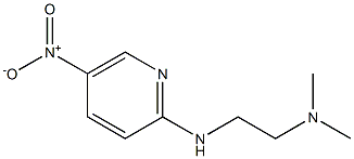 dimethyl({2-[(5-nitropyridin-2-yl)amino]ethyl})amine Structure