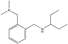  dimethyl({2-[(pentan-3-ylamino)methyl]phenyl}methyl)amine