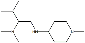 dimethyl({3-methyl-1-[(1-methylpiperidin-4-yl)amino]butan-2-yl})amine