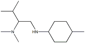  dimethyl({3-methyl-1-[(4-methylcyclohexyl)amino]butan-2-yl})amine